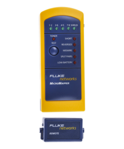 MT-8200-49A-FLUKE NETWORKS-Probador de Mapa de Cableado MicroMapper, para Verificar Rápida y Fácilmente la Integridad del Cableado de Par Trenzado de Ethernet
