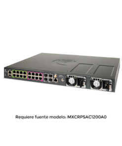 MXTX2020GXPA10-CAMBIUM NETWORKS-Switch inteligente cnMatrix TX2020R-P con 16 puertos PoE y 4 SFP+, para fuentes removibles 