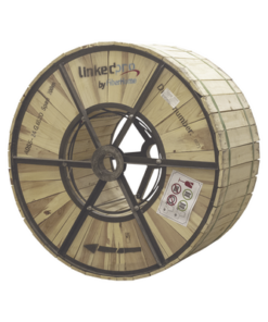 OC-ADSS-24C-S200/4KM-LINKEDPRO BY FIBERHOME-Carrete de 4 km de Fibra Óptica Aérea (ADSS) G.652D, Monomodo de 24 Hilos, Exterior, Span 200, Loose Tube
