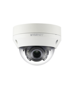 SCV-6085R-HANWHA VISION-Cámara Domo AHD/CVBS Híbrida Antivandálica 1080p / Lente Varifocal 3.2 a 10mm / IR 30M / DWDR / IP66