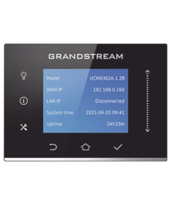 UCM6302A-GRANDSTREAM-Conmutador IP-PBX para hasta 500 usuarios y 75 llamadas simultaneas, 2FXO, 2FXS, solución para PyMEs
