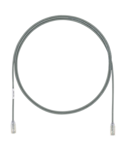 UTP28X8GY-PANDUIT-Cable de Parcheo UTP Cat6A, CM/LSZH, Diámetro Reducido (28AWG), Color Gris, 8ft