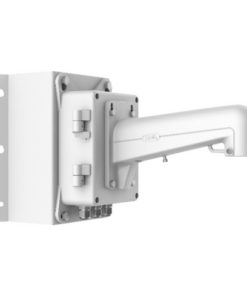 DS-1602ZJ-BOX-CORNER-HIKVISION-Montaje de Esquina con Caja de Conexión para Domos PTZ epcom y HIKVISION / Fabricado con Aleación de Aluminio y Acero