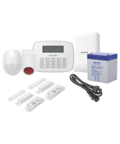 DS-PHA64V2/LTR-HIKVISION-KIT Panel de Alarma / 1 Panel Híbrido / 1 Monitor LCD / 1 PIR / 2 Contactos Magnéticos / 1 Cable de alimentación / 1 Sirena/ 1 Bateria 12vcc 4.5 Amp