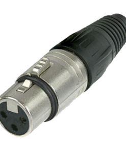 EP-XLRF-EPCOM PROAUDIO-Conector XLR 3 Pines Hembra | Ideal para Conexiones de Micrófonos y Mezcladoras | Equipo de Audio Profesional