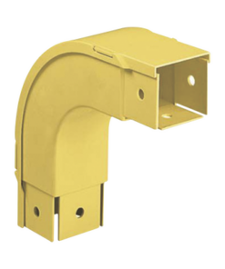 FOVRA2X2YL-PANDUIT-Bajada Vertical Exterior de 90º, Para uso con Canaletas 2x2 FiberRunner™, Color Amarillo