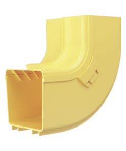 FRIVRA4X4LYL-PANDUIT-Bajada Vertical Interior de 90º con Tapa, Para uso con Canaletas 4X4 FiberRunner™, Color Amarillo