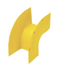 FROVRA4X4LYL-PANDUIT-Bajada Vertical Exterior de 90º, Para uso con Canaletas 4X4 FiberRunner™, Color Amarillo