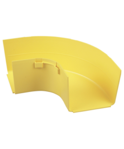 FRRA4X4LYL-PANDUIT-Ángulo Recto a 90º Horizontal, Para Canaletas FiberRunner™ 4X4, Color Amarillo