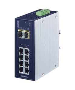 IGS-10020MT-PLANET-Switch Industrial Administrable Capa 2, 8 Puertos 10/100/1000T, 2 Puertos SFP 1G / 2.5 G BASE X