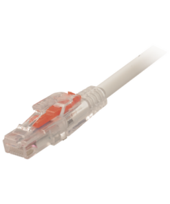 LKP1-007F-02DS-SIEMON-Patch Cord LockIT ™ Cat6 UTP, CM / LS0H, 7ft, Color Blanco, 26 AWG