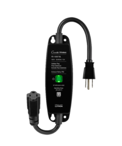 PD15OUTBL-LUTRON CASETA WIRELESS-(Caseta Wireless) PlugIn Interruptor On/Off para uso en exterior intemperie IP66, inalámbrico. 15A /120V