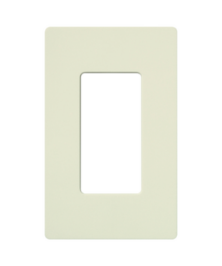 SC-1-BI-LUTRON ELECTRONICS-Tapa Color Biscuit para interruptor o dimmer Lutron, 1 gang, limpio y moderno