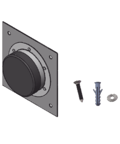 STEP411-SYSCOM TOWERS-Placa Pasamuros con Capacidad de Una Bota de 4