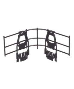 WGINTBRC4BL-PANDUIT-Accesorio de Control de Radio de Curvatura en Cruces, Tes o Intersecciones, en Charolas Wyr-Grid® de Panduit, 101.6 mm de Alto, Color Negro 