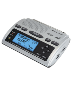 WR300-MIDLAND-Radio alarma receptora de códigos del protocolo S.A.M.E, "Codificación de Mensajes de Área Específica." con radio AM/ FM incluido.