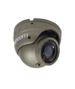 XMRDOME-EPCOM-Domo Analógico 800TVL, Antivandálico 2.8 mm con micrófono compatible con DVRs móviles XMR EPCOM Series