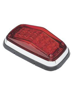 XT1885R-EPCOM INDUSTRIAL SIGNALING-Luz de advertencia 8 X 4", Color Rojo, IP67, SAE, Ideal para Ambulancias