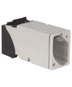 Z6A-K01-SIEMON-Jack Z-Max UTP Categoría 6A Keystone, Color Negro