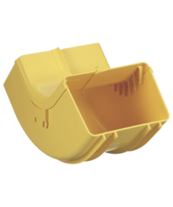 FRIVRA6X4LYL-PANDUIT-Bajada Vertical Interior de 90º con Tapa, Para uso con Canaletas 6X4 FiberRunner™, Color Amarillo