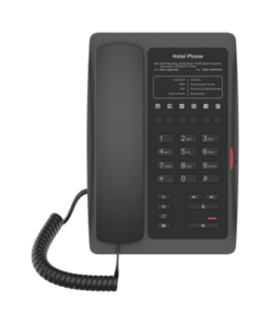 H3WB-FANVIL-Teléfono IP WiFi para Hotelería, profesional con 6 teclas programables para servicio rápido (Hotline), plantilla personalizable con PoE