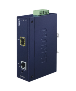 IGT-905A-PLANET-Convertidor de Medios Industrial Administrable,  Puerto Ethernet 10/100/1000 BASE-T a  Puerto SFP 100/1000X 