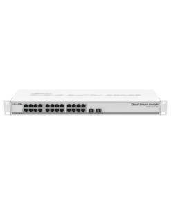 CSS326-24G-2S+RM-MIKROTIK-Cloud Smart Switch, 24 puertos Gigabit, 2 puertos SFP+ SwitchOS