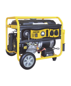EPGEN7000ATS-EPCOM POWERLINE-Generador a Gasolina / Planta de Emergencia con Encendido Automático, 6.5KW, 220Vac 2 Fases, Jaula con Ruedas para Fácil Traslado 