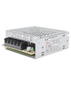 RS-50-24-MEANWELL-Fuente de Poder Industrial Conmutada 50W de Potencia, 24Vcc, 2.2A