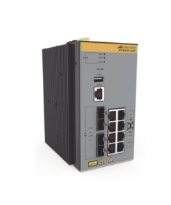 AT-IE340-12GT-80-ALLIED TELESIS-Switch Industrial Administrable Capa 3 de 8 x 10/100/1000 Mbps + 4 Puertos SFP