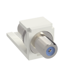 CMFWH-PANDUIT-Módulo Acoplador Coaxial Tipo F, Mini-Com, de 75 Ohms, 3.0 GHz, Color Blanco
