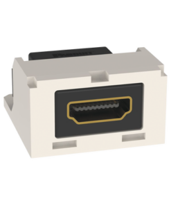 CMHDMIIW-PANDUIT-Módulo Acoplador HDMI 2.0, Hembra a Hembra Tipo-A, Categoría 2, Uso en 2 Puertos Mini-Com, Color Blanco Mate