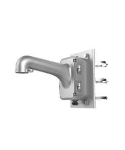 DS-1604ZJ-POLE-P-HIKVISION-Montaje de Poste con Caja de Conexiones de Acero inoxidable para Domos PTZ Hikvision   