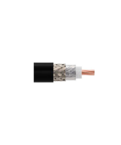 LMR-600UF-Times Microwave-Metro de Cable Coaxial 50 Ohm, LMR600 Ultra Flexible, Cobre Trenzado de Núcleo, Cinta de Aluminio y Malla de Cobre EstaÑado para el Blindaje
