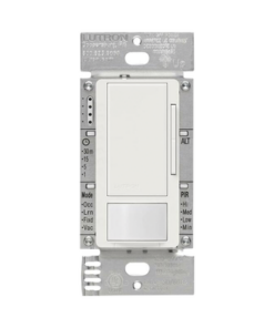 MSZ101WH-LUTRON ELECTRONICS-Atenuador 0-10V con sensor de presencia, recomendable para baños, oficinas privadas, etc. 2AMP