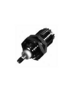 RFU-602-RF INDUSTRIES,LTD-Conector Mini-UHF Hembra para Chasis de Montaje Frontal en tipo D-Plano, Níquel/ Oro/ Teflón.