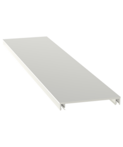 T70CWH6-PANDUIT-Cubierta para canaleta T-70, de PVC rígido, 70.1 x 9.1 x 1828.8 mm, Color Blanco