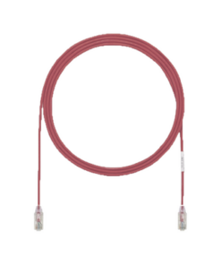UTP28X3RD-PANDUIT-Cable de Parcheo UTP Cat6A, CM/LSZH, Diámetro Reducido (28AWG), Color Rojo, 3ft