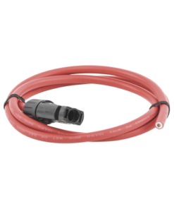 CBLMC41MRED-EPCOM POWERLINE-Cable Fotovoltaico, 1 m, Rojo, Calibre 10 AWG con Terminal MC4-M en un extremo