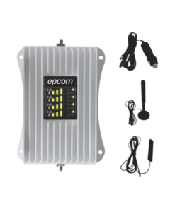 EP-AM23-4GV2-EPCOM-KIT Amplificador de Señal Celular Para Vehículo/ Soporta y Mejora la Señal Celular 5G, 4G LTE/ Múltiples Operadores, usuarios y dispositivos/ Ideal para Vehículo tipo Camioneta, Pick up o Sedán.