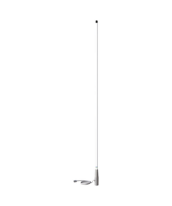 5206-N-SHAKESPEARE-Antena Marina VHF de Fibra de Vidrio / Para Uso en Embarcaciones / Ganancia de 6 dB / 50 Watts / Base de Nylon