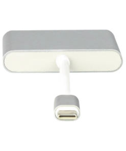 TT-USB-CAV-EPCOM POWERLINE-Adaptador Multipuerto USB-C 3.1 A HDMI 4K / USB 3.0 / USB – C /  Alta Velocidad de Transmisión de Datos / Admite Carga Rápida (PD) en el Puerto USB – C