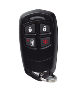 5834-4-HONEYWELL HOME RESIDEO-Control remoto tipo llavero de 4 botones con LED / Batería de Larga Duración 3-5 años