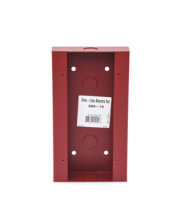 SBA-10-FIRE-LITE-Caja de Montaje para Estación de Emergencia BG-12LRA y NBG-12LRA