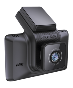 AE-DC4328-K5-HIKVISION-Cámara de Tablero / Cámara Frontal de 4 Megapixel (2K) y Trasera de 2 Megapixel (1080p) / Entrada de alarma para cambio a cámara de reversa / H.265 /  Pantalla Táctil 3" / WiFi / G-Sensor / Micrófono y Bocina Integr