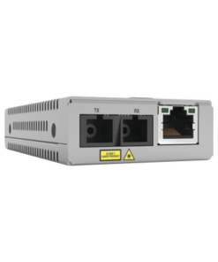 AT-MMC2000LX/SC-960-ALLIED TELESIS-Convertidor de medios Gigabit, conector SC Distancia (20KM) Monomodo Versión TAA