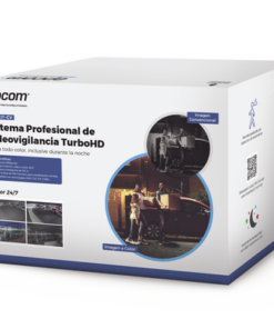 B8-KIT-CV-EPCOM PROFESSIONAL-Kit TurboHD 1080p Lite / DVR 4 Canales / 4 Cámaras Bala 2 Megapixel ColorVu / Fuente de Poder / Accesorios de instalación