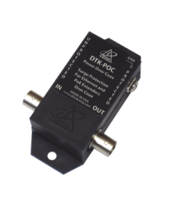 DTKPOC-DITEK-Protector contra Descargas Para Ethernet / Extensor PoE / Alimentación sobre Cable Coaxial / Impedancia de 75 Ohms