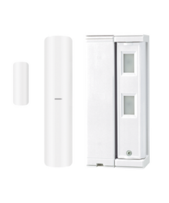 FTN-R-W-HKV-OPTEX-Sensor de Movimiento / Tipo Cortina / Ajuste de detección 2m o 5m / 100% Exterior / Inalámbrico / Incluye transmisor DS-PDMC-EG2-WB(B) para paneles AXPRO/ Proteja fachadas, puertas, ventanas, balcones y mas!