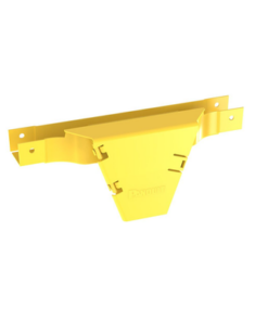 FVTHD2X2LYL-PANDUIT-Accesorio en T con Conexión Horizontal y Bajada Vertical a 90º, Para Canaletas FiberRunner™ 2x2, Color Amarillo